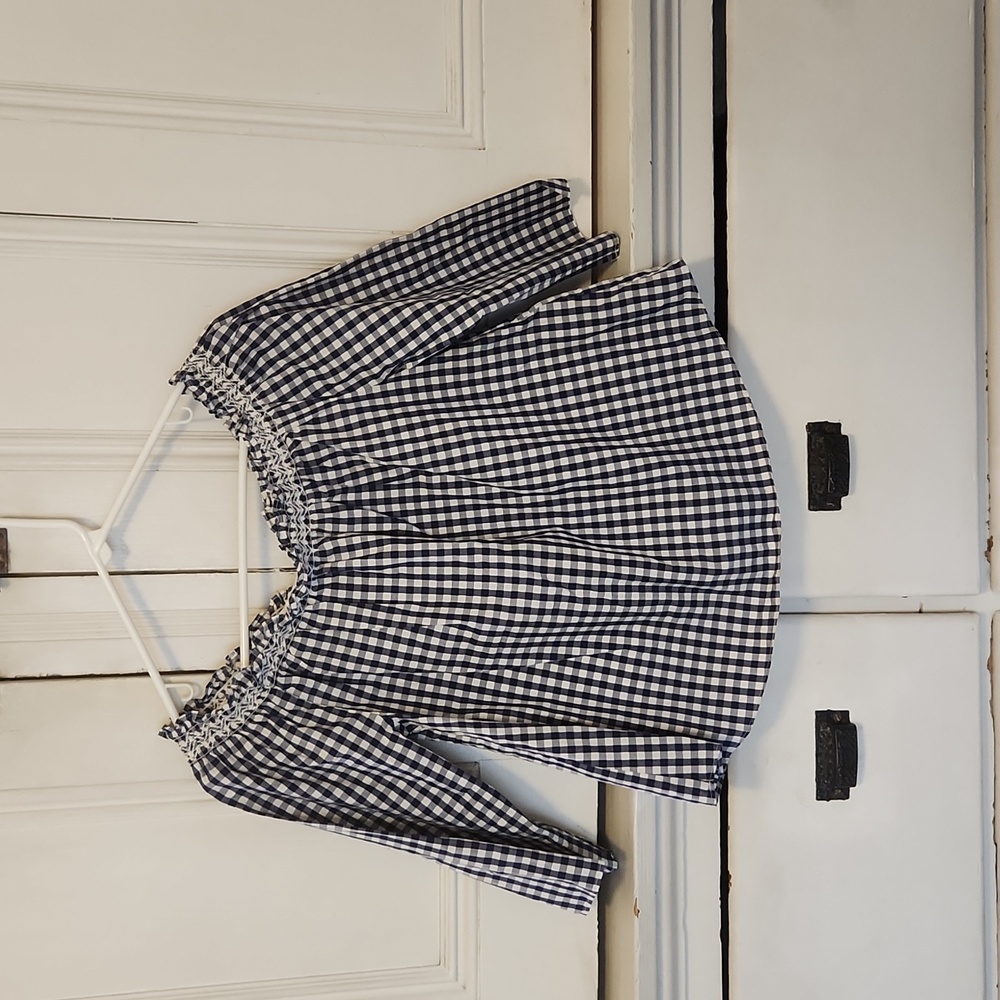 Madewell off the shoulder blouse